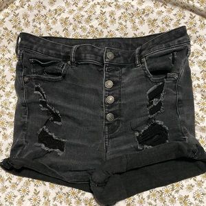 high waisted american eagle shorts